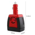 thumbnail image 4 of Inversor Coche 150w Amplificador Convertidor Potencia 12v A 220v (USB 2.0A), 4 of 9