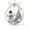 D, variant on Sea Glass Ocean Theme Decor Ornament - 2D Acrylic Christmas Tree Hanging Keepsake, Christmas Pendant for Christmas Tree Hanging Ornaments, Sea Glass Art for Ocean Lovers & Nature Lovers