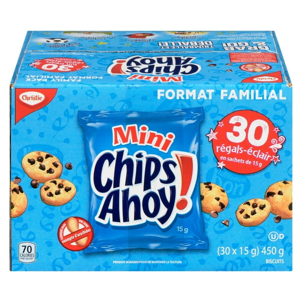 Biscuits mini pépites de chocolat Chips Ahoy!