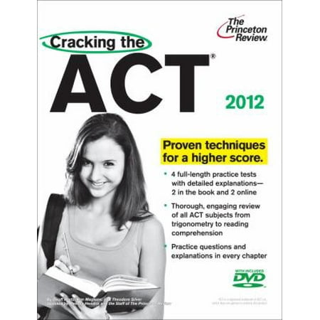 Cracking the ACT with DVD, 2012 Edition, Used [Paperback]