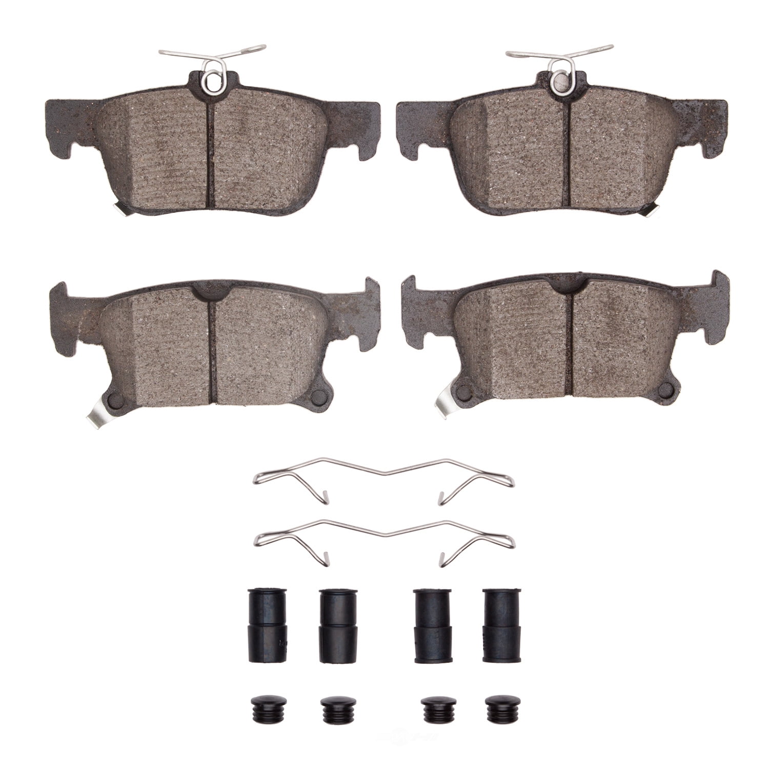 Dynamic Friction Company 1551-1923-01 DFC 5000 Advanced Brake Pads - Ceramic and Hardware Kit - OE