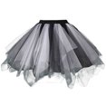 thumbnail image 1 of IROINNID Women's Skirt Fashion Color Skirts Pleated Gauze Adult Dancing Skirt Short Comfort Waist Short Tie Dye Skirt, 1 of 2