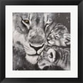 thumbnail image 1 of Great Art Now Lioness by Britt Hallowell, Framed Wall Art, 19.5W x 19.5H, 1 of 3