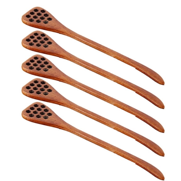 Wooden Stirring Spoon H-Oney Spoon Honeycomb, , Stirring Stick Spoon, Hand Mixer A