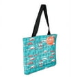 thumbnail image 3 of Camco 53269 "Life is Better at the Campsite" Tote Bag - Teal RV Sketch, 3 of 8