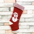thumbnail image 4 of Calcetines de Navidad Ganfancp Bolsa de Regalo Patrón de Navidad Decoración de Navidad 3Pc, 4 of 7