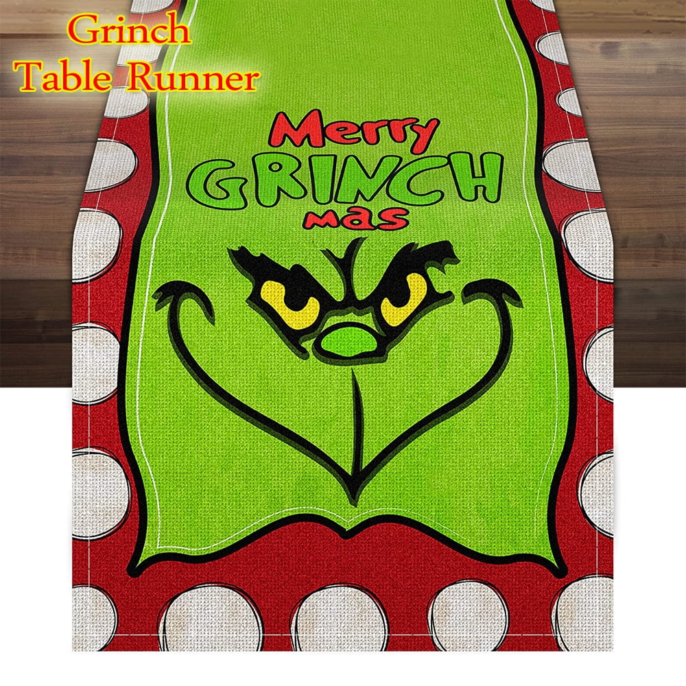 Christmas Table Runner Decoration Winter Table Runner Christmas