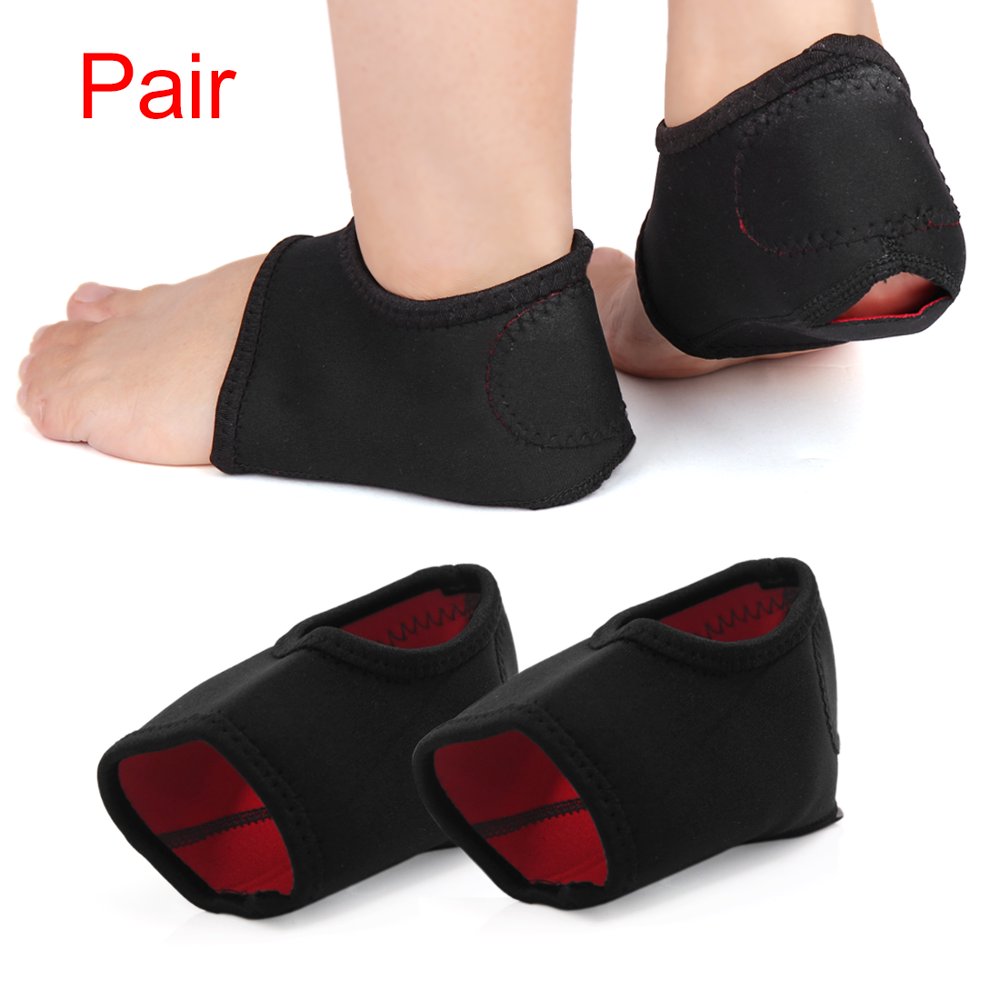 Plantar Fasciitis Heel Support Wrap Pain Relief Anticrack Sleeve