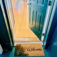 thumbnail image 4 of Wiueurtly Liquidation Tapis Intéressant devant la Porte Tapis Absorbant Tapis de Salle de Bain Tapis de Porte Extérieur Entrée Porche Tapis avec Antidérapant Polyester Tapis de Sol, 4 of 4