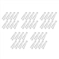 thumbnail image 1 of 40 Piezas Plástico Pinzas para Servir Buffet Mini Pinzas para Utensilios para Servir Pinzas para Aperitivos Pinzas Transparentes para Cocina 6,3 Pulgadas Hielo Pequeño, 1 of 5