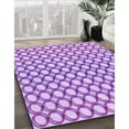 thumbnail image 2 of Ahgly Company Indoor Square Patterned Blossom Pink Area Rugs, 6' Square, 2 of 6