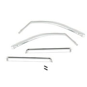 Putco 480143 Element Chrome Window Visor In Channel Fits 09-14 F-150
