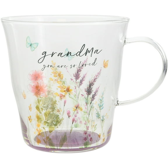 Pavilion Gift Company - Grandma - 13.5 oz Glass Cup