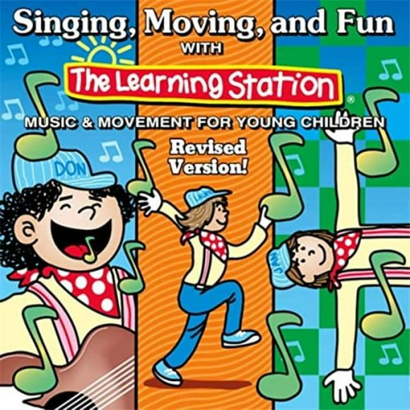 Kimbo Educational KUB1000CD Singing&44; Chanson CD Émouvante et Amusante pour PK en 2e Année