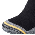 thumbnail image 3 of Camano Calcetines unisex, paquete de 9 - Calcetines de trabajo, algodón, logotipo, color liso. Negro 43-46, 3 of 3