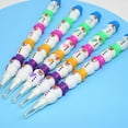 thumbnail image 4 of 5pcs Plastic Stacking Pencils Cartoon Stacking Pencils Writing Pencils Stationery Snowman Pencils, 4 of 9