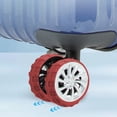 thumbnail image 6 of Suitcase Wheel Covers, 16Pcs Bulk Pack, 2-2.7in Spec Luggage Wheel ProtectoRS, Silicone Anti-scratch Wheel Sleeves For Travel, 6 of 6
