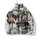 thumbnail image 3 of Sudadera con capucha de otoño para hombre, ropa Y2k, sudadera con capucha con estampado de cigarra y mariposa, sudadera con cremallera y ropa cómoda para primavera y otoño, 3 of 5