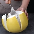 thumbnail image 4 of Yuarrent Cuchillo de pomelo de acero inoxidable, herramienta de cocina esencial para amantes, cuchillo de pomelo 2 en 1 Cocina y Comedor, 4 of 6