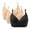 Black, variant on Fatuov Women's Comfort Bras Plus Size Seamless Breathable All Day Bras for Casual Full Coverage Push Up T-Shirt Bras No Underwire, 3-Pack, Black, 40B