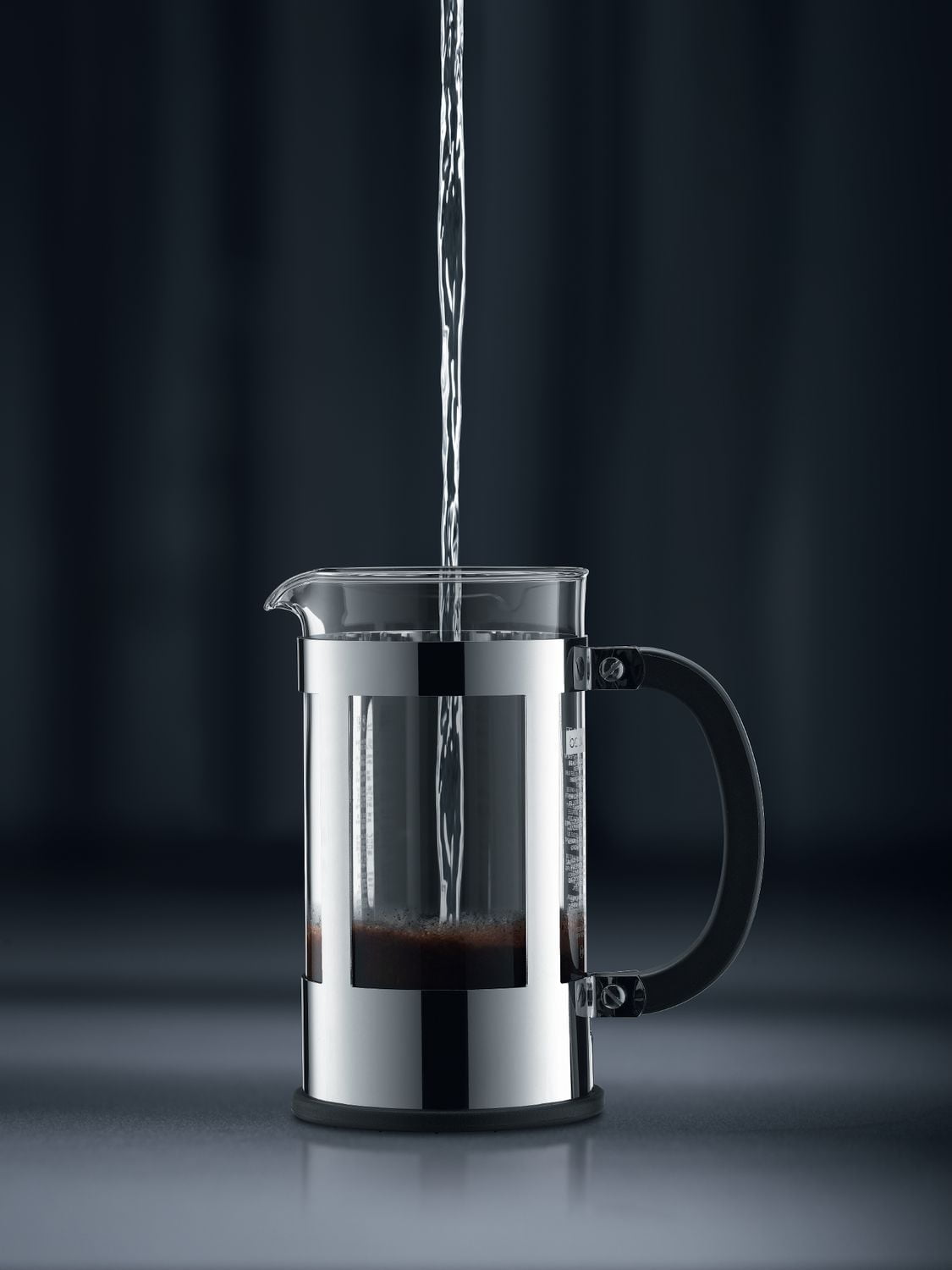 Bodum Kenya French Press, Stainless Steel, 8 Cup, 1.0L, 34oz