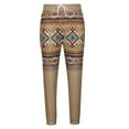 thumbnail image 3 of Lilgiuy Men Workout Sweatpants Vintage Print Pockets Elasticated Trousers Cuffed Long Lenght Pant Fall Winter Trouser for Bodybuilding, 3 of 4