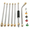 thumbnail image 1 of Washer  Sprayer, Agriculture Irrigation Pressure Washer Wand Extension Extension Wand Kit Adjustable Pressure Washer  For Lawn For Garden, 1 of 8