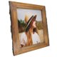 thumbnail image 1 of Marcos De Fotos Ikeree De 8 X 10 Con Bordes De Corteza, Marco De Fotos De Madera Rústica Para Exhibición De Mesa O Pared, Marrón Natural., 1 of 5