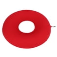 thumbnail image 1 of Rdeghly Donut Pillow Inflatable Tailbone Pain Relief Hemorrhoid Rubber Doughnut Cushion Red, 1 of 8