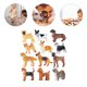 thumbnail image 3 of 12 figuras de perro de resina para niños, juguetes, modelos de perros interesantes, adorables figuras de perro, suministros para niños, 3 of 4