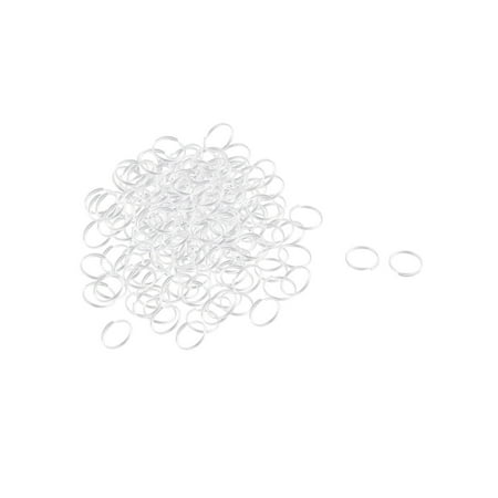 - 200 Pcs Metal Split Ring Key Holder Keychain Keyring Silver Tone19mm Diameter