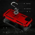 thumbnail image 4 of Decase Phone Shell for Apple iPhone 15 Plus Heavy Duty Armor Dual Layer Protective Shockproof Cover With 360 Rotatable Metal Ring Kickstand Magnetic Car Mount for iPhone 15 Plus,Red, 4 of 6