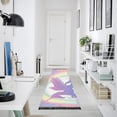 thumbnail image 5 of Beautiful Rainbow Unicorn Runner Rug Non-Slip Area Rugs Linen Washable Non Shedding for Kitchen Bedroom Carpet, 5 of 8