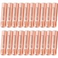 thumbnail image 1 of Gamvdout 20 Pcs/ensemble Buses de Soudure Embouts de Contact Support Torche MIG Diffuseur de Gaz Connecteur Support Outils de Soudure Accessoires de Soudure Buse de Soudure, 1 of 2
