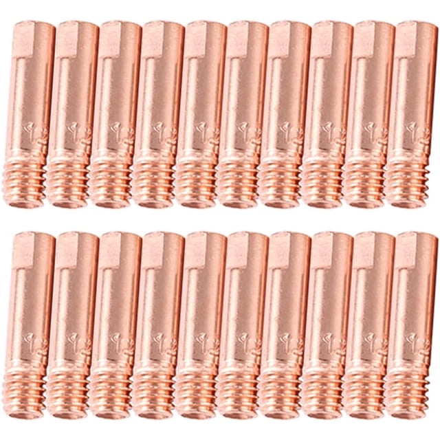 Gamvdout 20 Pcs/ensemble Buses de Soudure Embouts de Contact Support Torche MIG Diffuseur de Gaz Connecteur Support Outils de Soudure Accessoires de Soudure Buse de Soudure