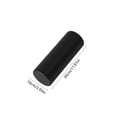 thumbnail image 3 of Solid EVA Foam Roller Textured Deep Tissue Muscle Massager For Yoga Workout Recovery Black, 3 of 6