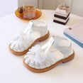 thumbnail image 2 of KPOPLK Girls Sport Water Sandals Kids Summer Outdoor Beach Open-Toe Athletic Shoes for Toddler/Little/Big Kids Size 13,White, 2 of 6