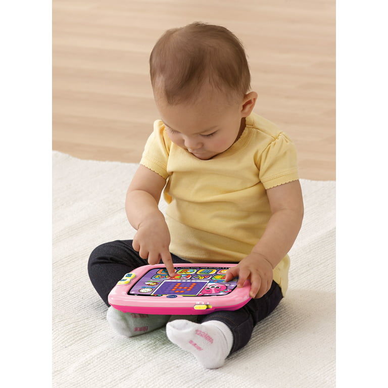 VTech Light-Up Baby Touch Tablet, Learning Toy for Baby, Pink 