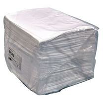 Sorbent Pad, 30 gal, 16 in x 18 in, Oil, White, Polypropylene