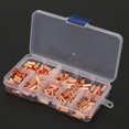 thumbnail image 5 of 210pcs Red Copper Connecting Tube Gt1.5-6mm Intermediate Cable Connecting Pipe Connector Small Copper Connecting Tube Cable Connector, 5 of 5