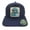 Navy, variant on Smokey The Bear Trucker Hat - Navy Blue on White Mesh