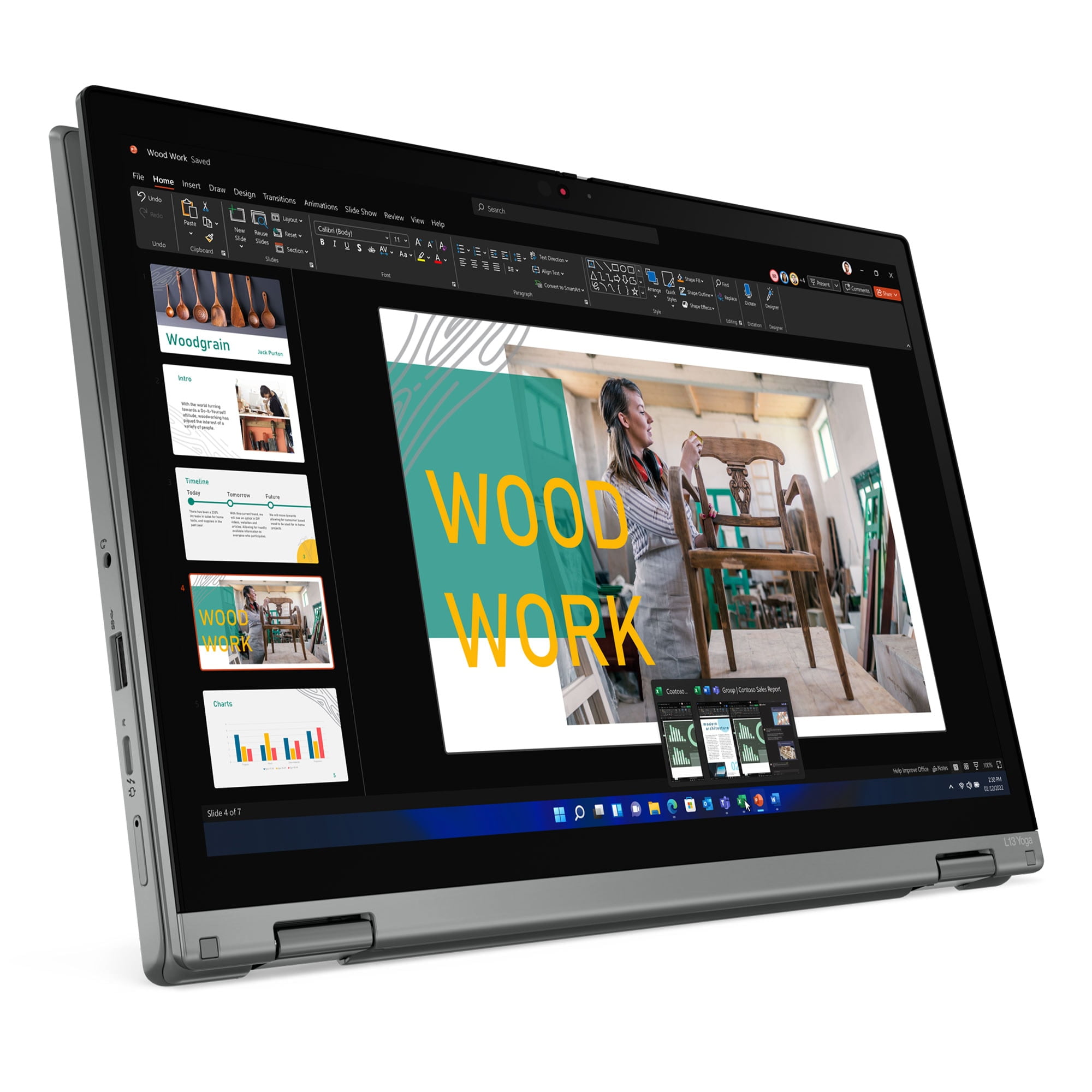 Lenovo ThinkPad L13 Yoga Gen 3 Intel Laptop, 13.3