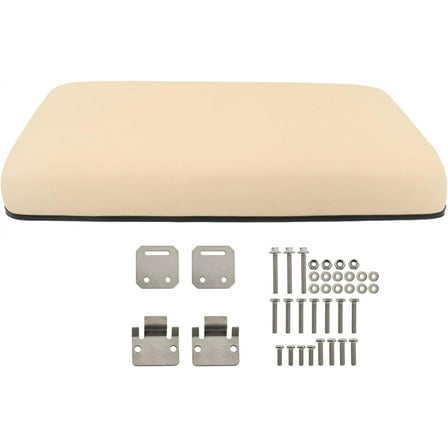 PET-U Beige Front Seat Bottom Fits For Club Car DS 2000.5 -Up #102174201 102174202