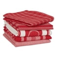 thumbnail image 3 of Assorted Red Foodie Dishtowel And Dishcloth (Set of 5), 3 of 3