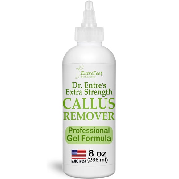 Gel removedor de callos Dr. Entre: 8 oz extra fuerte con aplicador de precisión Removedor de callos para pies Removedor de callos para pies Cuidado de pies Herramientas de pedicura Suministros Removed