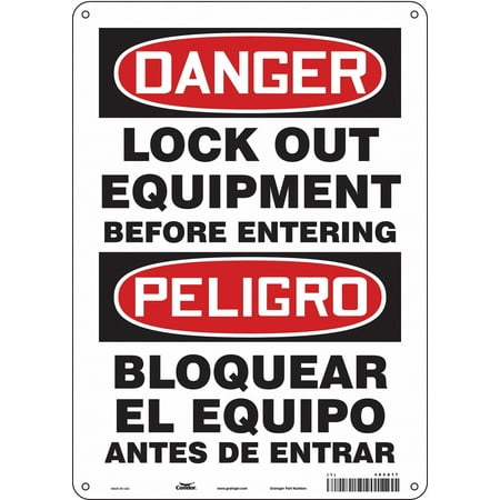 

Condor Safety Sign 14 inx10 in Aluminum 485X17 485X17 ZO-G6296320