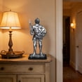 thumbnail image 6 of Seyotauo Resin Soldier Figurine Ornament Vintage Silver Statue Decor for Home Office Desk Shelf Living Room Bedroom Hotel Decorations,Small Knick Knacks for Home Decor Shelve, 6 of 6
