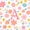 Colorful A, variant on meiyoeat Pink Floral Monogrammed K Twin Sheet Sets For Girls,Cute Cartoon Flower Bedding For Kids,3pcs