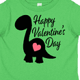 thumbnail image 4 of Inktastic Happy Valentines Day with Dinosaur Silhouette and Heart Boys or Girls Toddler T-Shirt, 4 of 5