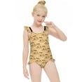 thumbnail image 3 of Gudetama Girls One Piece Swimsuits Hawaiian Summer Swimwear Beach Bathing Suit Outfits, 3 of 7